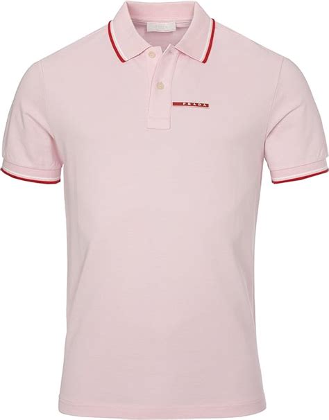 prada polo pink|prada white shirt.